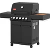 Image de Grill Guru Burner 3 - Gasbarbecue - 2x hoofdbrander - 1x Infrarood - 1x zijbrander - 1x achterbrander - Zwart