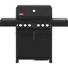 Image de Grill Guru Burner 4 - Gasbarbecue - 3x hoofdbrander - 1x infrarood - 1x zijbrander - 1x achterbrander - Zwart