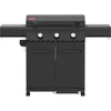 Image de Grill Guru Plancha Gasbarbecue - Zwart - Nitride kookplaat, geschikt voor intensief gebruik - incl regenhoes
