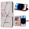Image de Solidenz hoesje - Geschikt voor Apple iPhone 17 - Bookcase - Marmer