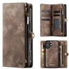 Image de Solidenz Hoesje - Geschikt voor Apple iPhone 17 - Urban Wallet - Bruin