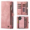 Image de Solidenz Hoesje - Geschikt voor Apple iPhone 17 - Urban Wallet - Roze