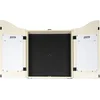 Image de KOTO - Dartbordkast - Licht Eiken (63 cm x 49 cm x 8 -5 cm) - 2 Whiteboard Scoreborden