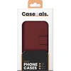 Image de Caseuals Echt Lederen Portemonnee/Boekhoesje - Krachtige magneetsluiting - geschikt voor Samsung Galaxy S24 - Rood