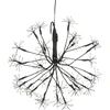 Image de Luca Lighting Kerstverlichting Bal met Warm Witte LED Lampjes - Ø40 cm - Zwart