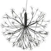 Image de Luca Lighting Kerstverlichting Bal met Warm Witte LED Lampjes - Ø60 cm - Zwart