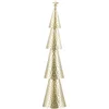 Image de Decorative Christmas Tree - L15 x W8 x H68 cm - Iron - Gold