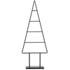 Image de Decorative Christmas Tree - L34 x W12 x H90 cm - Iron - Black
