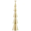 Image de Decorative Christmas Tree - L18 x W9 x H91 cm - Iron - Gold