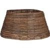 Image de Mica Decorations Kerstboommand - H26 x Ø55 cm - Wilgentakken - Bruin