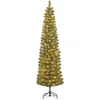 Image de Black Box Trees Charlton Kunstkerstboom met LED - H185 x Ø53 cm - Groen