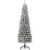 Image de Black Box Trees Charlton Smalle Kunstkerstboom - H185 x Ø53 cm - Groen