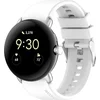 Image de Strap-it Siliconen bandje met gespsluiting - geschikt voor Google Pixel Watch 1 / Pixel Watch 2 / Pixel Watch 3 - 41mm (wit)