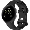 Image de Strap-it Siliconen Classic smartwatch bandje - geschikt voor de grotere Google Pixel Watch 3 - 45mm (zwart)