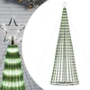 Image de vidaXL - LED-kerstboom - 688 - LEDs - koud - wit - 300 - cm