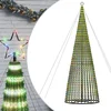 Image de vidaXL - LED-kerstboom - 1544 - LEDs - kleurrijk - 500 - cm