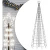 Image de vidaXL - LED-kerstboom - met - spikes - 570 - LEDs - koud - wit - 300 - cm