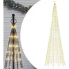 Image de vidaXL - LED-kerstboom - 1534 - LEDs - warm - wit - 500 - cm