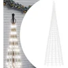 Image de vidaXL - LED-kerstboom - 3000 - LEDs - koud - wit - 800 - cm