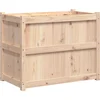 Image de vidaXL - Plantenbak - 90x50x70 - cm - massief - grenenhout