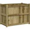 Image de vidaXL - Plantenbak - 90x50x70 - cm - geïmpregneerd - grenenhout