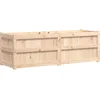 Image de vidaXL - Plantenbak - 150x50x50 - cm - massief - grenenhout