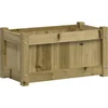 Image de vidaXL - Plantenbak - 60x31x31 - cm - geïmpregneerd - grenenhout