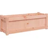 Image de vidaXL - Plantenbak - 90x31x31 - cm - massief - douglashout