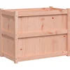 Image de vidaXL - Plantenbak - 90x50x70 - cm - massief - douglashout