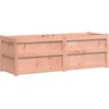Image de vidaXL - Plantenbak - 150x50x50 - cm - massief - douglashout