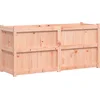 Image de vidaXL - Plantenbak - 150x50x70 - cm - massief - douglashout