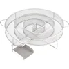 Image de vidaXL - Rookgenerator - koud - rond - 19,5 - cm - roestvrij - staal
