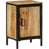 Image de vidaXL - Badkamerkast - 40x30x60 - cm - massief - mangohout - en - ijzer