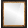 Image de vidaXL - Badkamerspiegel - 55x1x60 - cm - glas - en - massief - mangohout