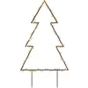 Image de vidaXL - Kerstverlichting - kerstboom - met - grondpinnen - 115 - LED's - 90 - cm
