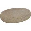 Image de vidaXL - Opzetwasbak - ovaal - 59x40x15 - cm - keramiek - zandkleurig
