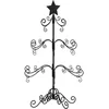 Image de vidaXL - Kerstdecoratie - kerstboom - 90 - cm - metaal - zwart