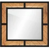 Image de vidaXL - Badkamerspiegel - 60x1x55 - cm - massief - acaciahout