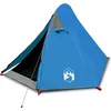 Image de vidaXL - Koepeltent - 2-persoons - waterdicht - blauw