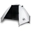 Image de vidaXL - Koepeltent - 2-persoons - waterdicht - verduisterend - stof - wit