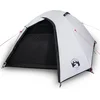 Image de vidaXL - Koepeltent - 4-persoons - waterdicht - verduisterend - stof - wit