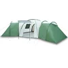 Image de vidaXL - Koepeltent - 12-persoons - waterdicht - groen