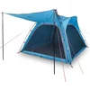Image de vidaXL - Tent - 4-persoons - waterdicht - snelontgrendeling - blauw