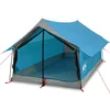 Image de vidaXL - Tent - 2-persoons - waterdicht - blauw