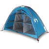 Image de vidaXL - Opbergtent - 9 - vakken - waterdicht - blauw