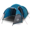 Image de vidaXL - Tunneltent - 3-persoons - waterdicht - blauw
