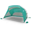 Image de vidaXL - Strandtent - 274x178x170/148 - cm - 185T - polyester - zeegroen
