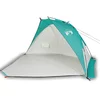 Image de vidaXL - Strandtent - 268x223x125 - cm - 185T - polyester - zeegroen