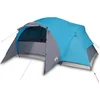 Image de vidaXL - Gezinstent - crossvent - 8-persoons - waterdicht - blauw