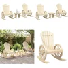 Image de vidaXL - 3-delige - Loungeset - massief - vurenhout